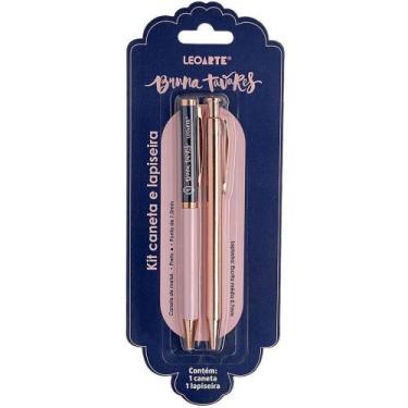 Imagem de Caneta Esferografica Bruna Tavares KIT C/LAPISEIRA BL.C/02 - Leonora