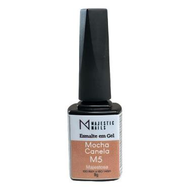 Imagem de Esmalte Em Gel Majestic Nails 9g - Escolha A Cor, Mocha Canela M5