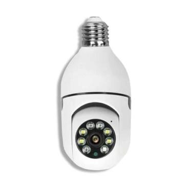 Imagem de Camera Ip Segurança Lampada Yoosee Panoramica - Sp All