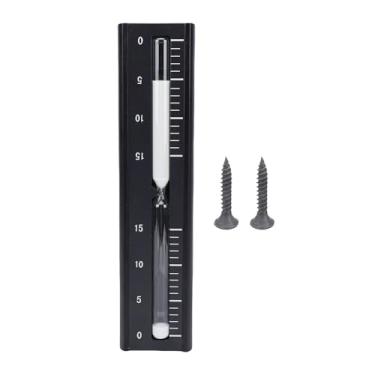 Imagem de Aqur2020 Ampulheta do Temporizador da Sauna, Temporizador da Areia da Madeira de Pinho de 15 Minutos Com Montagem na Parede Rotação 360 302x70mm para Entusiastas da Sala da Sauna