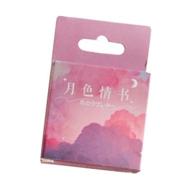 Imagem de Adesivos de cenário romântico 46 folhas, adesivos decorativos diy para scrapbooking, álbuns de fotos, papel autoadesivo