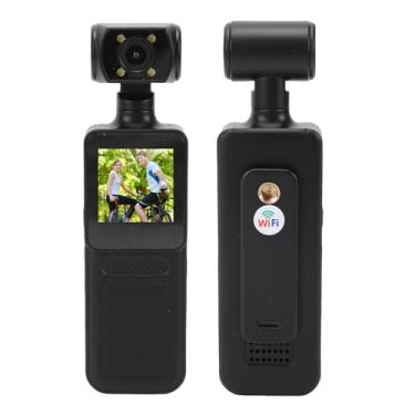 Imagem de EBTOOLS Câmera de Ação 4K, Tela HD 1,31 Polegadas, Antivibração, à Prova de água, Lente Giratória 180°, Orifício de Parafuso 1/4 Polegada, Compartilhamento Wi-Fi, Câmera Esportiva