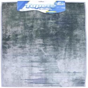 Imagem de Tapete retangular para quarto, protecao do piso, antiderrapante e decorativo, novo