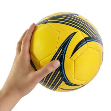 Imagem de Bola de Futebol Campo Tamanho Oficial, PVC Vinil, 22cm Diâmetro, Tamanho 5, 280g, Costura Reforçada