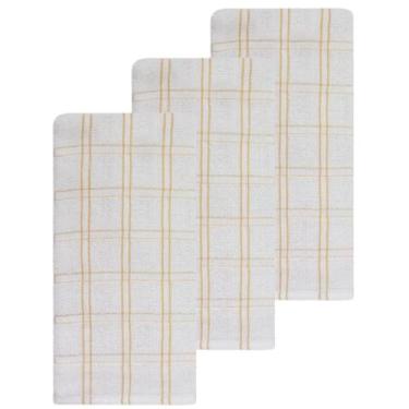 Imagem de Kit 3 Panos De Prato Camesa Chess 45 x 65 cm, BRBG