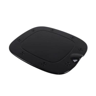 Imagem de Tampa do tanque de combustível para carro, na cor preta fosca, com proteção para óleo e gasolina, moldura de acabamento externo, compatível com Toyota FJ Cruiser 20072021.(Glossy Black)