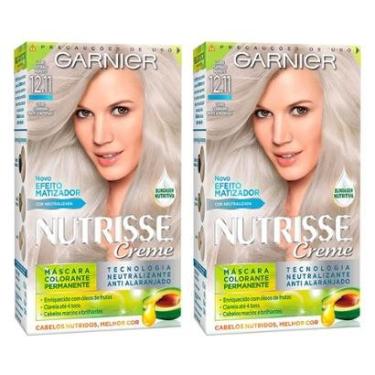 Imagem de Kit Garnier Nutrisse - Coloração 12 Louro Platinado Perfeito Kit-Unissex