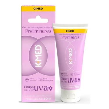 Imagem de Lubrificante K-med Preliminares 50g Cimed Chupa que é de Uva