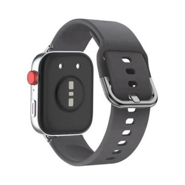 Imagem de Pulseira De Silicone Para Huawei Watch FIT3/4 pro Com Fivela De Metal 