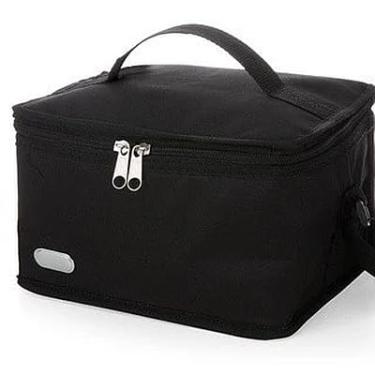 Imagem de Bolsa Térmica Isolada com Alça Transversal, 4 Litros, 24x16x15 cm, com Bolsos Laterais e Frontal