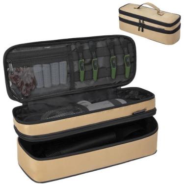 Imagem de Mala de transporte de viagem OUUTMEE para secador de cabelo Shark Flex