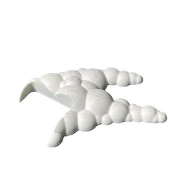 Imagem de TTETTZ Efeito de fumaça de pneus em derrapagem, modelo em escala 1/64, adereço para maquete DIY, peça colecionável para simulação de fumaça, acessórios, Style a