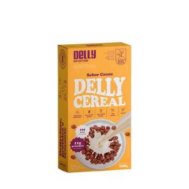 Imagem de Cereal Proteico de Cacau D. Nutrition Sem Açúcar  180g - Delly Nutriti