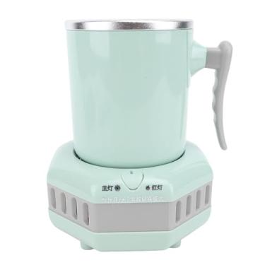 Imagem de YOUTHINK Copo Refrigerando Elétrico, Refrigerador Portátil da Bebida do Aquecimento Rápido e Refrigerando Com Capacidade 420ml para a Festa do Escritório Em Casa (Plugue UE)