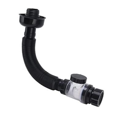 Imagem de Mingzhe Tubo de Drenagem da Bacia Tubo de água PVC Flexível para Cozinha, Banheiro, Terno para Drenagem da Pia (Multifuncional)