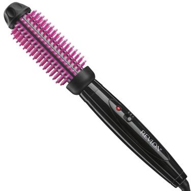 Imagem de Escova de modelagem de cabelo REVLON Silicone Bristle aquecida 2,54 cm preta