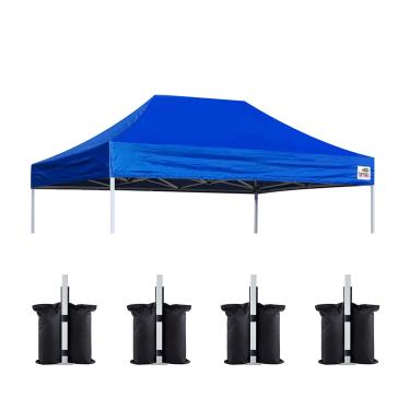 Imagem de Cobertura para barraca de reposição Eurmax para tenda, cobertura superior instantânea Ez Canopy (8 x 12, azul)
