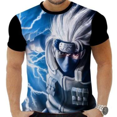 Imagem de Camiseta Camisa Personalizada Anime Naruto Kakashi Hatake 01 - Zahir S