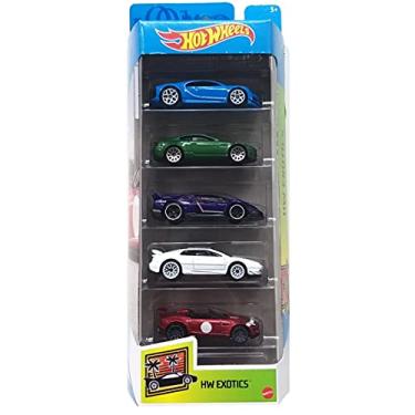 Imagem de Carrinhos Hot Wheels - Pacote com 5 Carros - Mattel - Track Stars - Mattel 1806