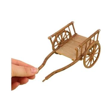 Imagem de Móveis De Jardim Para Casa De Bonecas Em Miniatura, Modelo De Carrinho