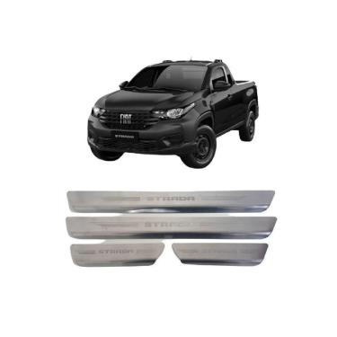 Imagem de Soleira Curva Da Strada Todos Os Anos Em Aço Inox Escovado