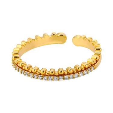 Imagem de Anéis De Noivado E Casamento Ajustáveis Em Aço Inoxidável Para Mulhere