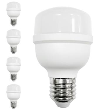 Imagem de Kit 5x Lâmpada Bulbo T Alta Potência Super LED 30~50W 6500K E27 Bivolt (Potência 20W)