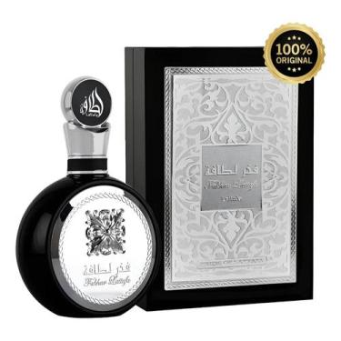 Imagem de Perfume Árabe Masculino Lattafa Fakhar Black Eau de Parfum 100ml ORIGI