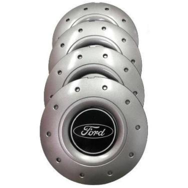 Imagem de Calotas Miollo Ford New Fiesta Aro 15 2012/2019 Amarok Prata