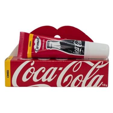 Imagem de Hidratante Labial Coca Cola Com Cor Vermelho Carmed Cimed 10g