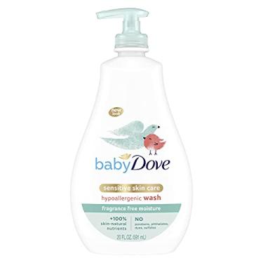 Imagem de Baby Dove Shampoo e hidratação sensível da ponta aos dedos, 50 ml (pacote com 4)