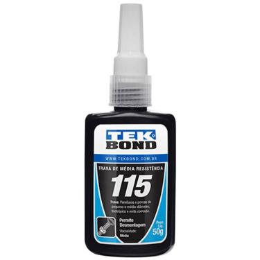 Imagem de Trava Parafuso Bmt115 Azul 50 Gramas - 10111004300 - Tekbond Trava Parafuso Bmt115 Azul 50gr Tekbon