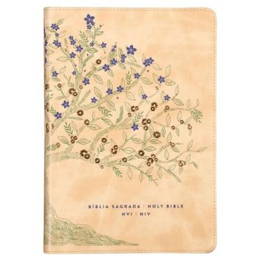Imagem de Livro - Bíblia Bilíngue NVI/NIV, Português/Inglês, Capa luxo bege, Lei