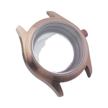 Imagem de Caixa De Relógio De Piloto À Prova d'Água 36mm 39mm 200m PVD Para NH34