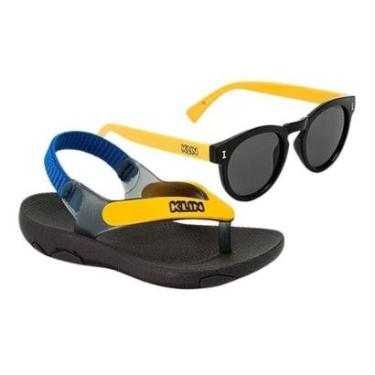 Imagem de Chinelo Infantil Klin Acqua Print 442135 Com Óculos-Masculino