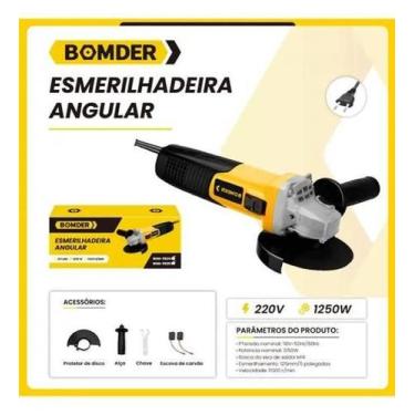 Imagem de Esmerilhadeira Angular - Bomder, 220V