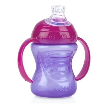 Imagem de Copo De Transição Bico De Silicone 240ml Infantil Bebê Nûby - Nuby, Li