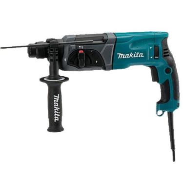 Imagem de Martelete Combinado 24mm Rompedor Rotativo 800w Makita HR2470X21-220V