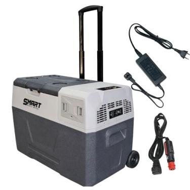Imagem de Geladeira portátil com bateria externa e rodinha - Smart, GELADEIRA, 4