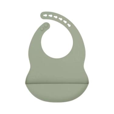 Imagem de Babador De Silicone Ajustável E Impermeável, Livre De BPA, Babador Mac