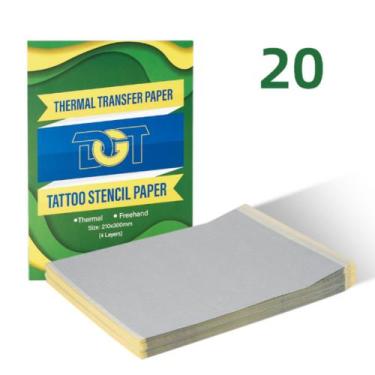 Imagem de Papel Térmico Tattoo DGT 4 Camadas Transfer Profissional - DragoArt, 2