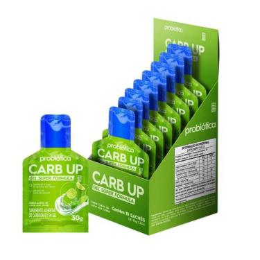 Imagem de Carb Up Gel Super Fórmula 10 Sachês x 30g cada 300g Probiótica, Caldo 