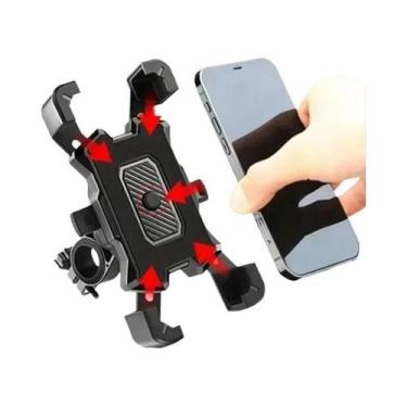Imagem de 360 graus Suporte Rotativo Antiderrapante Para Celular Em Bicicletas E