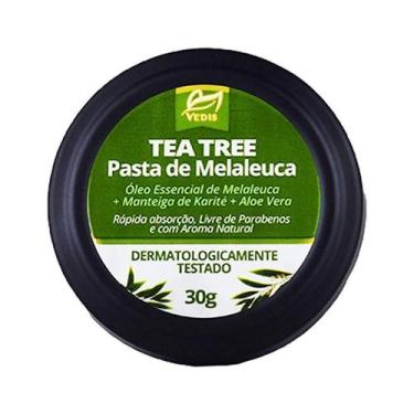 Imagem de Pasta de Melaleuca Tea Tree 30g  Vedis - Anne Marie Exp Ind E Com De C