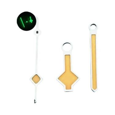 Imagem de Relógio Com Ponteiros Luminosos Em Ouro, Prata, Preto E Ouro Rosa, Com