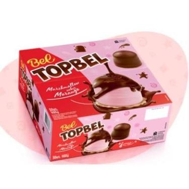 Imagem de Marshmallow de morango top bells bel c/50 unidades