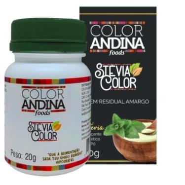 Imagem de Adoçante Stévia 20g  Color Andina  100% Natural