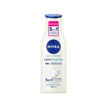 Imagem de Loção Hidratante Nivea Lotion Express 200ml, sem Fragrância, 200ml