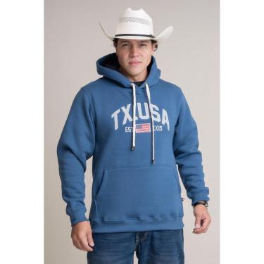 Imagem de MOLETOM MASCULINO TEXAS FARM - MT118 - AZUL INTENSE-Masculino