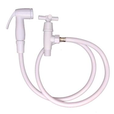 Imagem de Ducha Higiênica Completa Banheiro/lavatório Abs Branca ou cromada 1/4 